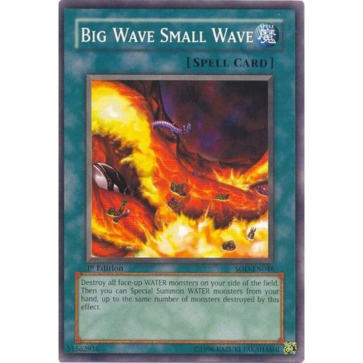 Image for Big Wave Small Wave (SOD-EN046) (SOD) - YuGiOh