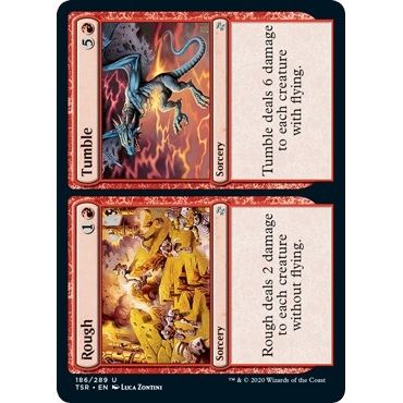 Image for Rough // Tumble (186) (TSR) - Magic: The Gathering