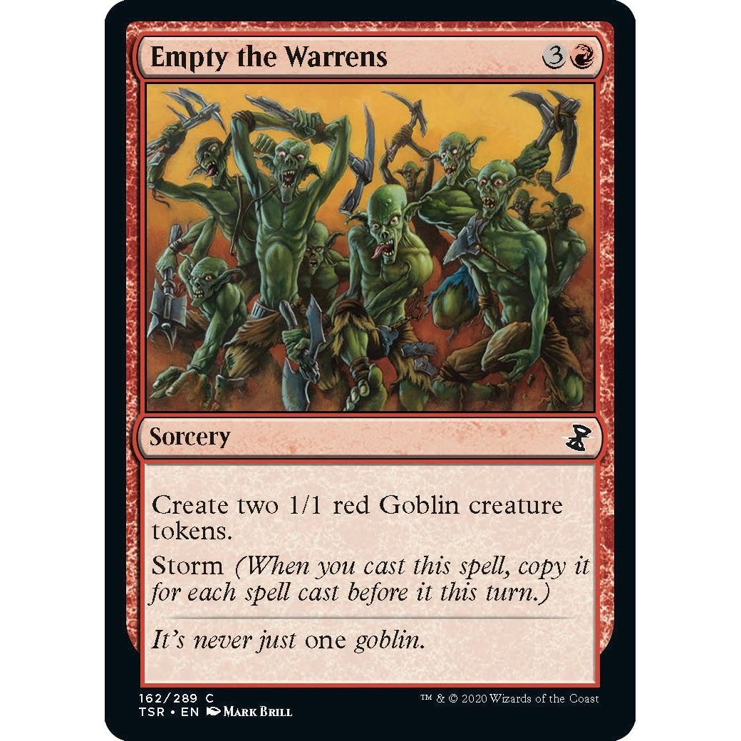 Image for Empty the Warrens (162) (TSR) - Magic: The Gathering
