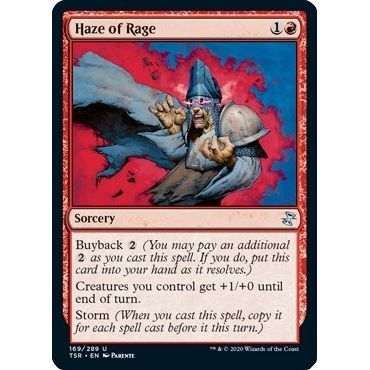 Image for Haze of Rage (169) (TSR) - Magic: The Gathering