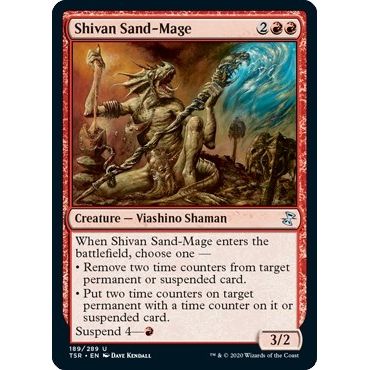 Image for Shivan Sand-Mage (189) (TSR) - Magic: The Gathering