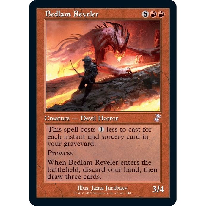 Image for Bedlam Reveler (340) (TSR) - Magic: The Gathering