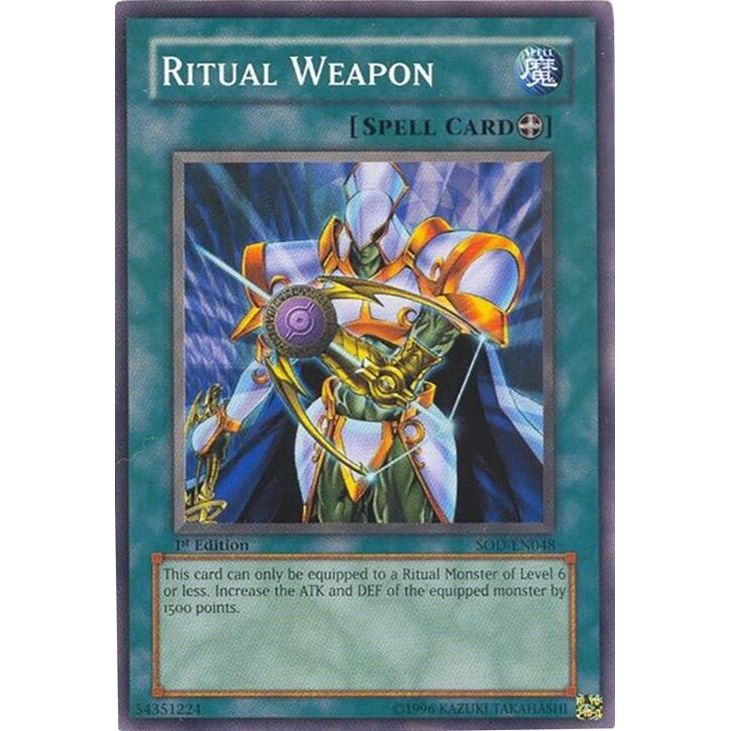 Image for Ritual Weapon (SOD-EN048) (SOD) - YuGiOh