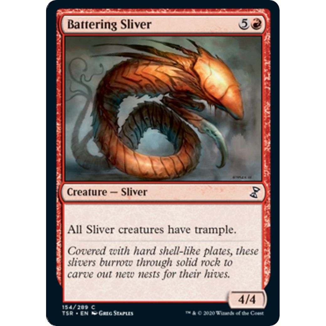 Image for Battering Sliver (154) (TSR) - Magic: The Gathering
