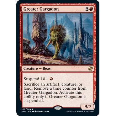 Image for Greater Gargadon (167) (TSR) - Magic: The Gathering