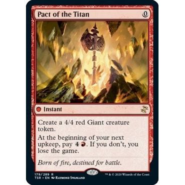 Image for Pact of the Titan (179) (TSR) - Magic: The Gathering