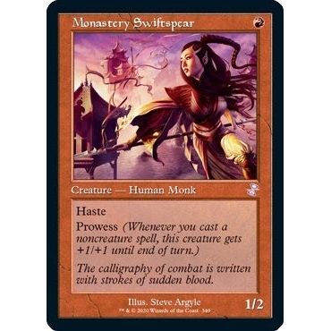 Image for Monastery Swiftspear (349) (TSR) - Magic: The Gathering