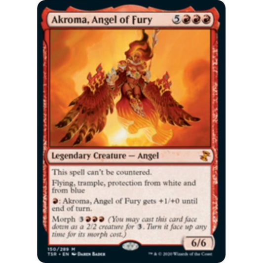 Image for Akroma, Angel of Fury (150) (TSR) - Magic: The Gathering