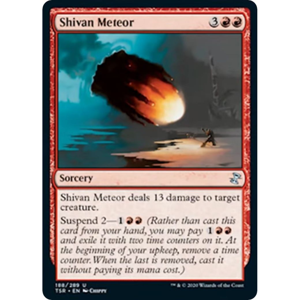 Image for Shivan Meteor (188) (TSR) - Magic: The Gathering