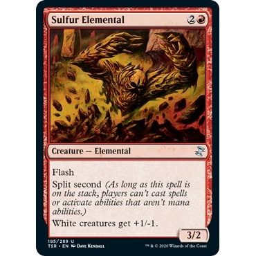Image for Sulfur Elemental (195) (TSR) - Magic: The Gathering