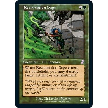 Image for Reclamation Sage (366) (TSR) - Magic: The Gathering