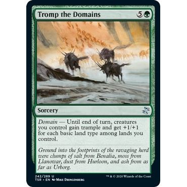 Image for Tromp the Domains (242) (TSR) - Magic: The Gathering