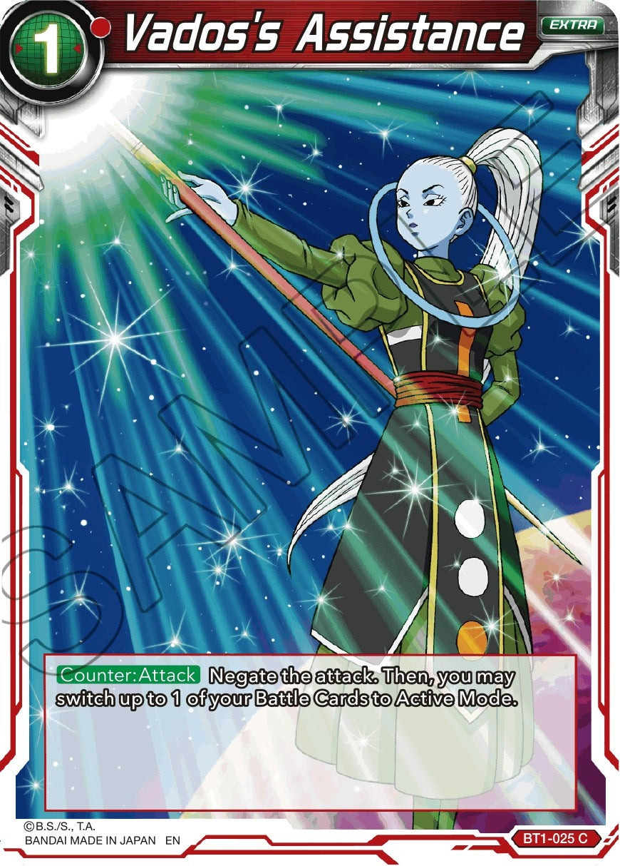Image for Vados's Assistance (Reprint) (BT1-025) (EB-01) - Dragon Ball Super: Masters