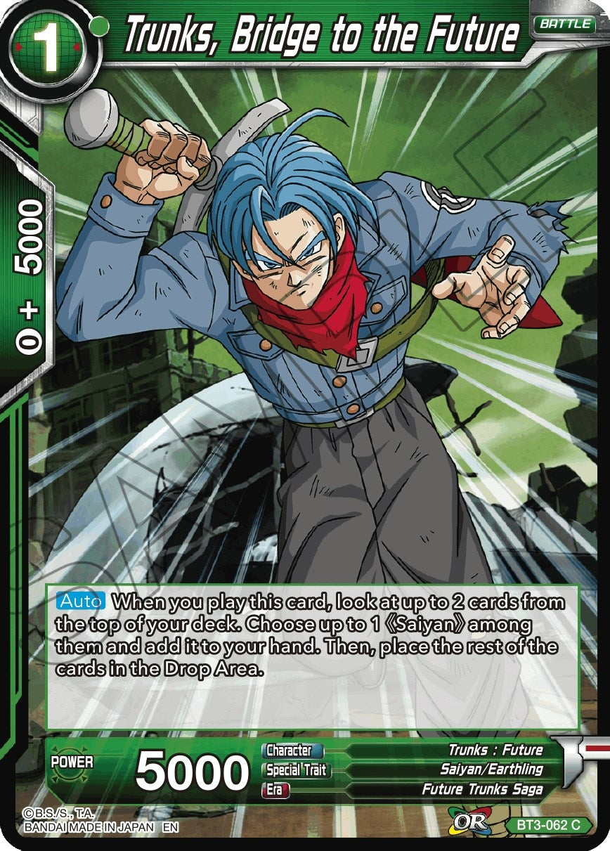 Image for Trunks, Bridge to the Future (Reprint) (BT3-062) (EB-01) - Dragon Ball Super: Masters