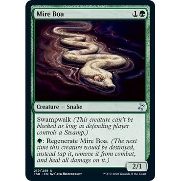 Image for Mire Boa (219) (TSR) - Magic: The Gathering