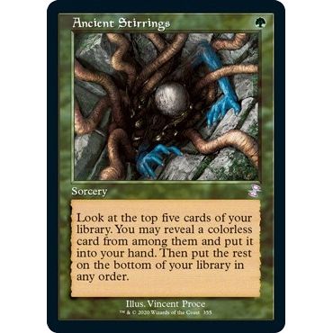 Image for Ancient Stirrings (355) (TSR) - Magic: The Gathering