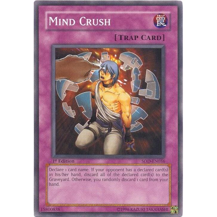Image for Mind Crush (SOD-EN056) (SOD) - YuGiOh