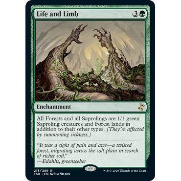 Image for Life and Limb (215) (TSR) - Magic: The Gathering