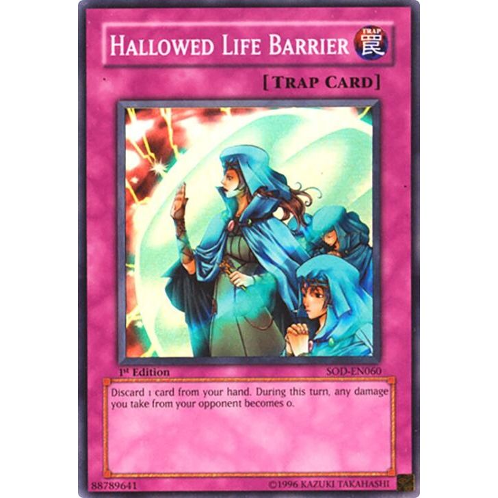 Image for Hallowed Life Barrier (SOD-EN060) (SOD) - YuGiOh