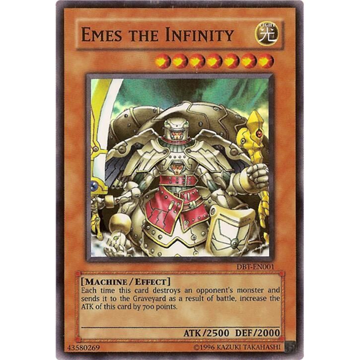 Image for Emes the Infinity (DBT-EN001) (DBT) - YuGiOh
