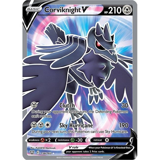 Image for Corviknight V (Full Art) (156/163) (SWSH05) - Pokemon