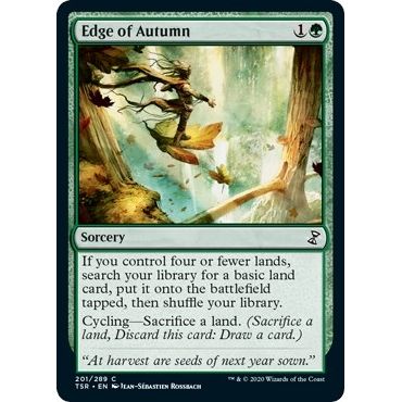 Image for Edge of Autumn (201) (TSR) - Magic: The Gathering