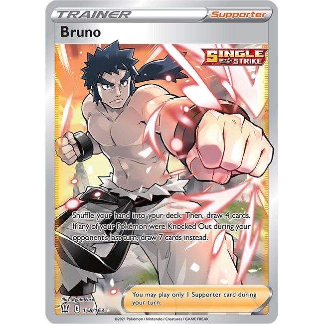 Image for Bruno (Full Art) (158/163) (SWSH05) - Pokemon
