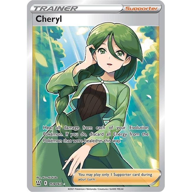 Image for Cheryl (Full Art) (159/163) (SWSH05) - Pokemon