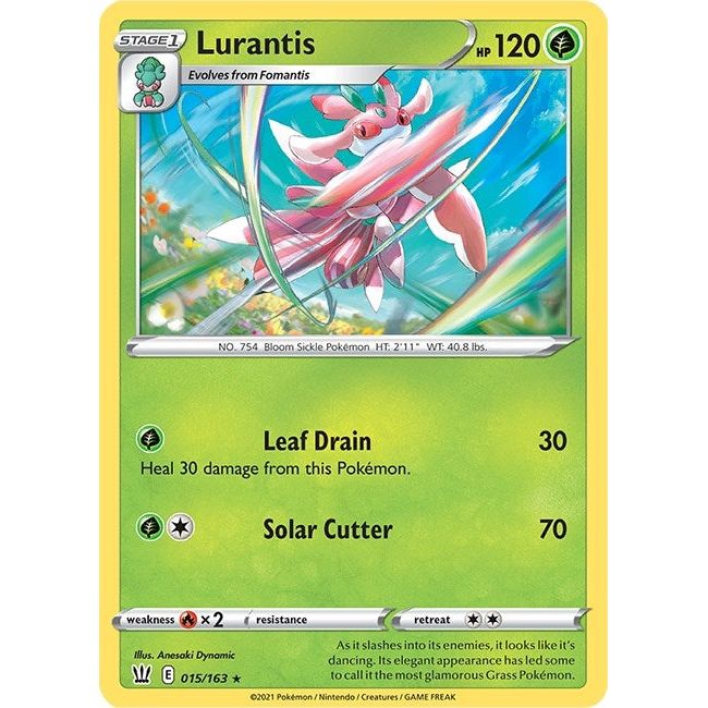 Image for Lurantis (015/163) (SWSH05) - Pokemon