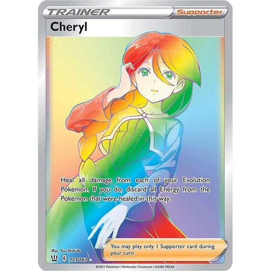 Image for Cheryl (Secret) (173/163) (SWSH05) - Pokemon