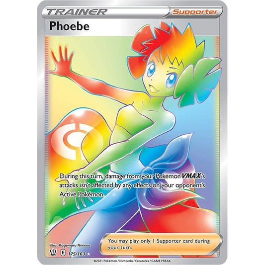 Image for Phoebe (Secret) (175/163) (SWSH05) - Pokemon