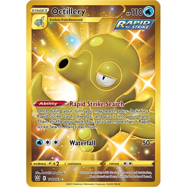 Image for Octillery (Secret) (178/163) (SWSH05) - Pokemon