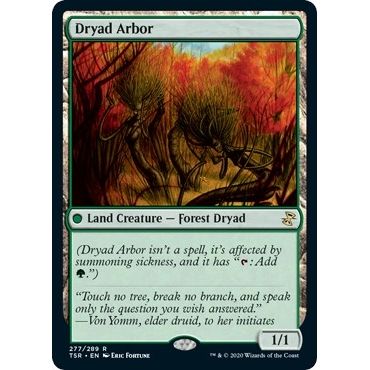 Image for Dryad Arbor (277) (TSR) - Magic: The Gathering