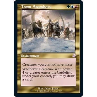 Image for Temur Ascendancy (387) (TSR) - Magic: The Gathering