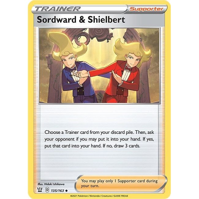 Image for Sordward & Shielbert (135/163) (SWSH05) - Pokemon