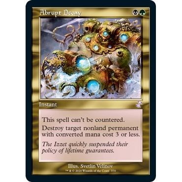 Image for Abrupt Decay (370) (TSR) - Magic: The Gathering