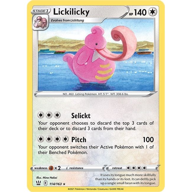 Image for Lickilicky (114/163) (SWSH05) - Pokemon