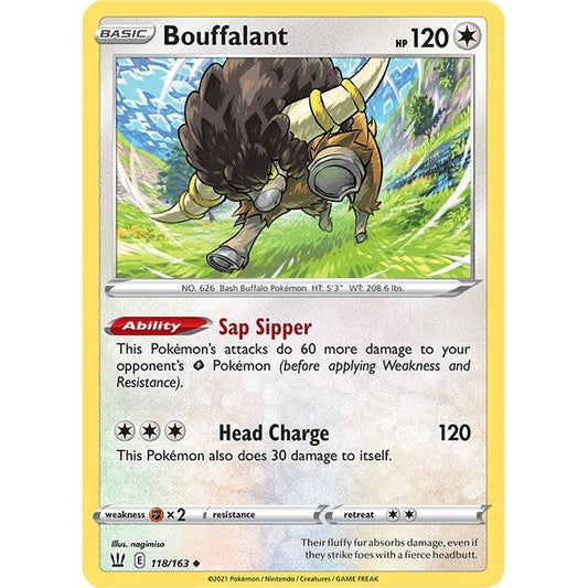 Image for Bouffalant (118/163) (SWSH05) - Pokemon