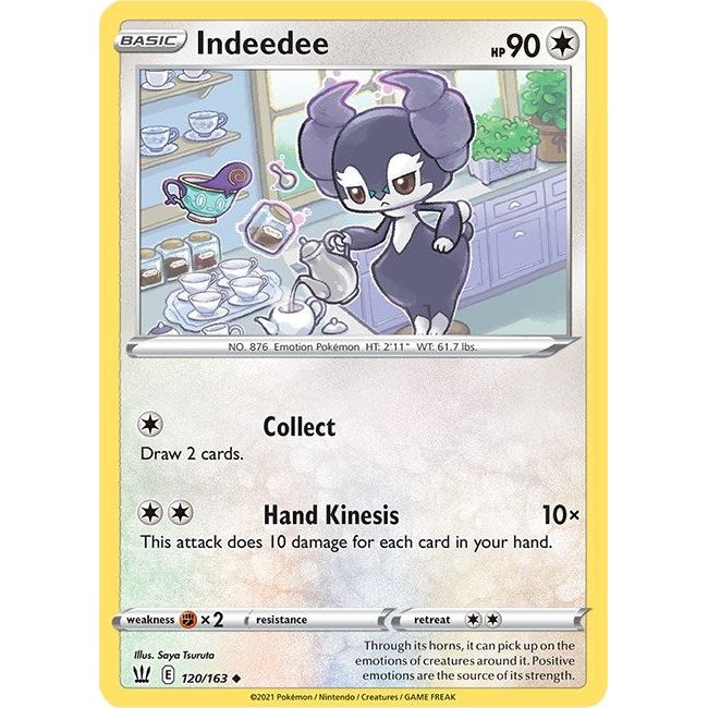 Image for Indeedee (120/163) (SWSH05) - Pokemon