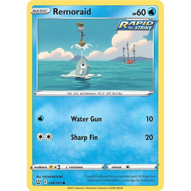 Image for Remoraid (036/163) (SWSH05) - Pokemon