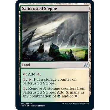 Image for Saltcrusted Steppe (283) (TSR) - Magic: The Gathering