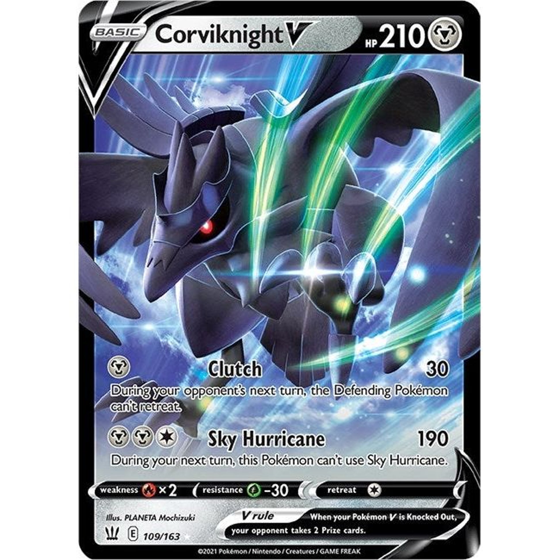 Image for Corviknight V (109/163) (SWSH05) - Pokemon