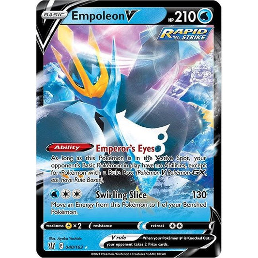 Image for Empoleon V (040/163) (SWSH05) - Pokemon