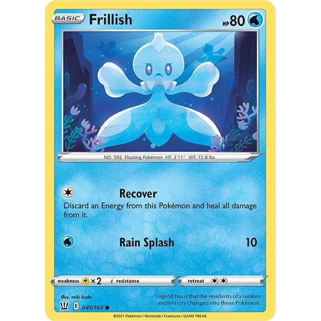 Image for Frillish (041/163) (SWSH05) - Pokemon