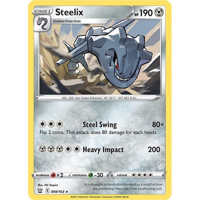 Image for Steelix (099/163) (SWSH05) - Pokemon