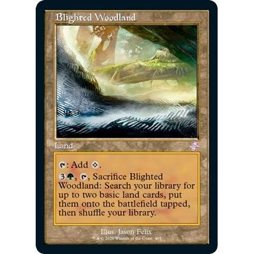 Image for Blighted Woodland (405) (TSR) - Magic: The Gathering