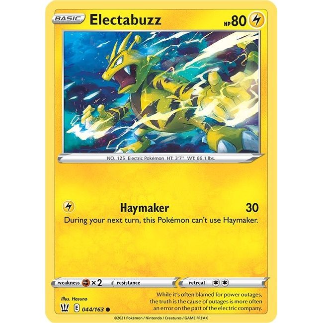 Image for Electabuzz (044/163) (SWSH05) - Pokemon