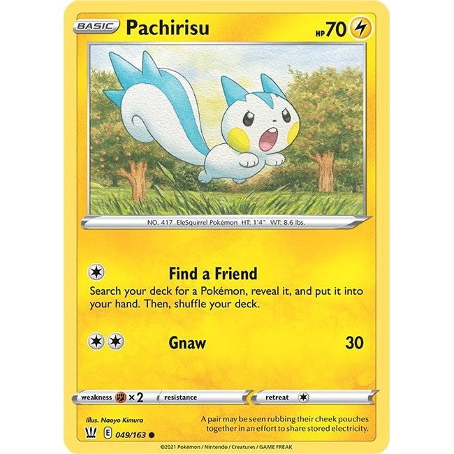 Image for Pachirisu (049/163) (SWSH05) - Pokemon