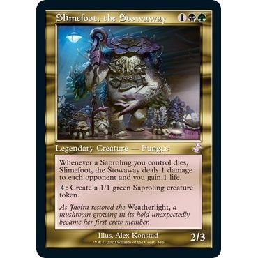 Image for Slimefoot, the Stowaway (386) (TSR) - Magic: The Gathering