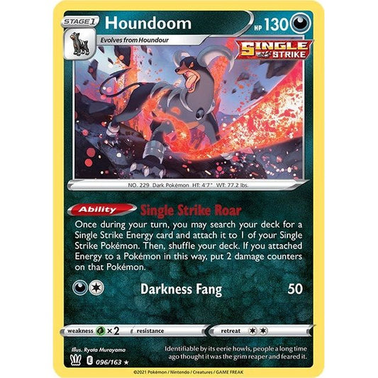 Image for Houndoom (096/163) (SWSH05) - Pokemon